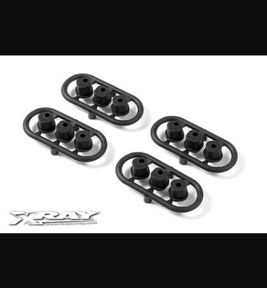 Xray - Xray Spare Parts COMPOSITE REAR UPPER SUSP. ECCENTRIC BUSHING (4) - XR342316
