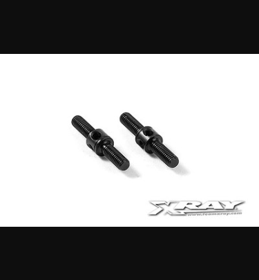 Xray - Xray Spare Parts ADJ. TURNBUCKLE M3 L/R 20MM - HUDY SPRING STEELā„¢ (2) - XR342630