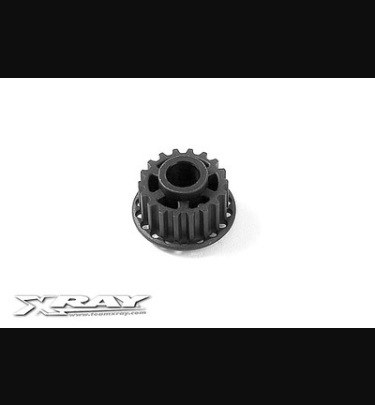 Xray - Xray Spare Parts COMPOSITE FRONT BELT PULLEY 18T o6 - CENTER - XR345858