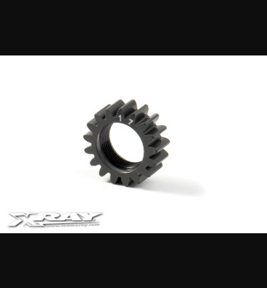 Xray - Xray Spare Parts XCA ALU 7075 T6 HARD COATED PINION GEAR - 17T (1ST) - XR348517