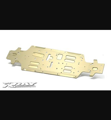 Xray - Xray Spare Parts XB808'11 ALU CHASSIS LONG - SWISS 7075 T6 (3MM) - XR351104