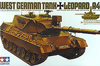 Tamiya - West German Leopard A4 - 35112 TAMIYA 1/35 MILITARY