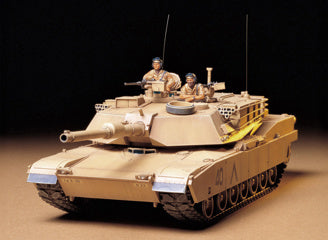 Tamiya - U.S. M1A1 Abrams 120mm Gun Main Battle Tank - 35156 TAMIYA 1/35 MILITARY