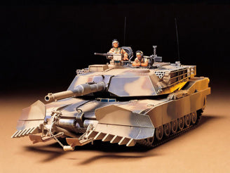 Tamiya - M1A1 Abrams With Mine Plough - 35158 TAMIYA 1/35 MILITARY