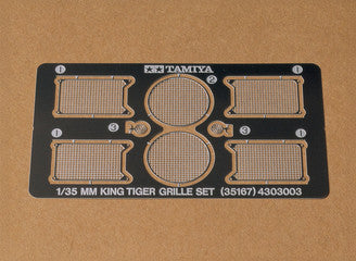 Tamiya - King Tiger Etched Grille - 35167 TAMIYA 1/35 MILITARY