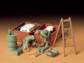 Tamiya - German Engine Maintenance Crew - 35180 TAMIYA 1/35 MILITARY