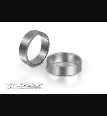 Xray - Xray Spare Parts XB808 ALU BEARING COLLAR FOR 13x20 DIFF BEARINGS (2) - XR352076