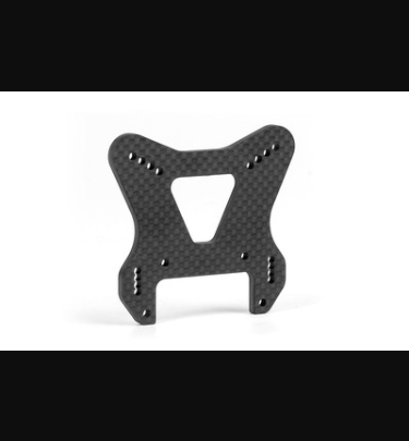 Xray - Xray Spare Parts XB9'13 GRAPHITE FRONT SHOCK TOWER - CNC MACHINED 4MM - XR352095