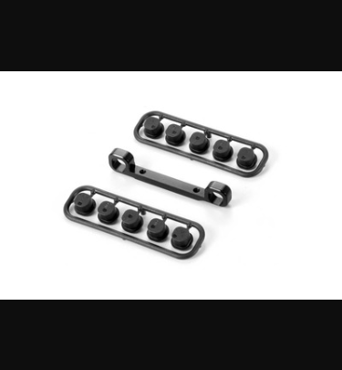 Xray - Xray Spare Parts XB8 ALU FRONT UPPER ARM HOLDER (6MM) - SWISS 7075 T6 - XR352333