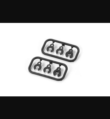 Xray - Xray Spare Parts XB8 CASTER CLIPS (2) - XR352381
