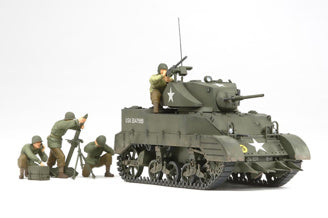 Tamiya - 1/35 M5A1 W/4 Figures - 35313 TAMIYA 1/35 MILITARY