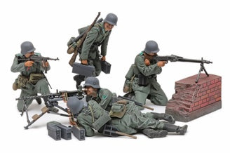 Tamiya - 1/35 German MG Team Mid-WWII  - 35386 TAMIYA 1/35 MILITARY