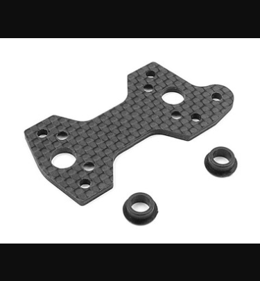 Xray - Xray Spare Parts GRAPHITE CENTER DIFF MOUNTING PLATE - XR354050