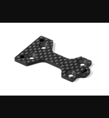Xray - Xray Spare Parts XB808E GRAPHITE CENTER DIFF MOUNTING PLATE - XR354052