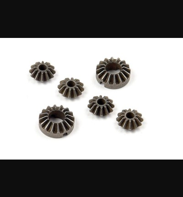 Xray - Xray Spare Parts ACTIVE DIFF STEEL BEVEL & SATELLITE GEARS (2+4) - XR355130