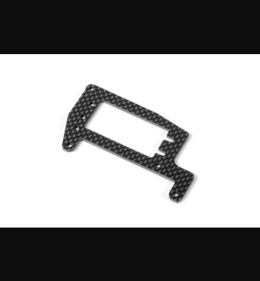 Xray - Xray Spare Parts GRAPHITE RECEIVER CASE TOP PLATE - XR356118