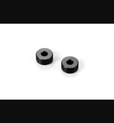 Xray - Xray Spare Parts ALU ADJUSTING NUT M15x1 (2) - XR357252