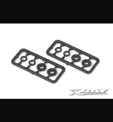 Xray - Xray Spare Parts COMPOSITE SET OF SHIMS FOR SHOCKS - DELRIN - V2 (2) - XR358019