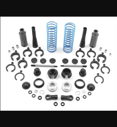Xray - Xray Spare Parts FRONT SHOCK ABSORBERS COMPLETE SET (2) - XR358100