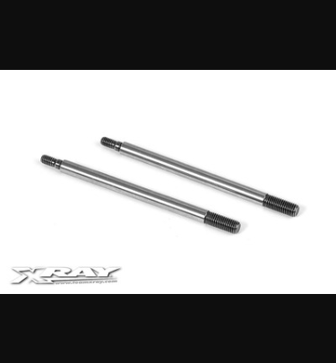 Xray - Xray Spare Parts FRONT SHOCK SHAFT 56MM - V2 (2) - XR358162