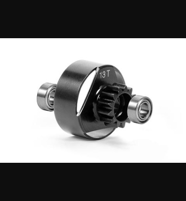 Xray - Xray Spare Parts CLUTCH BELL 13T WITH BALL-BEARINGS - LIGHTWEIGHT - XR358517