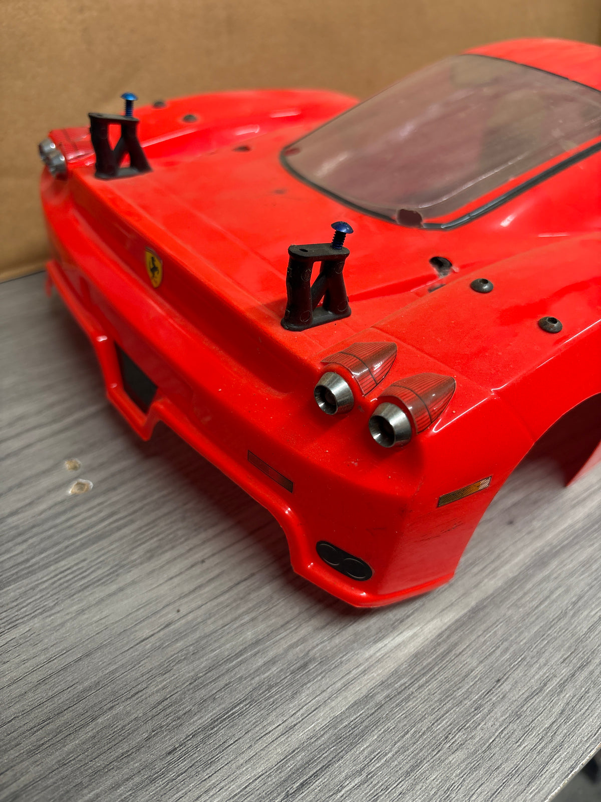 Used - Rare Tamiya - Ferrari Enzo 1/10 RC Body 190mm wide