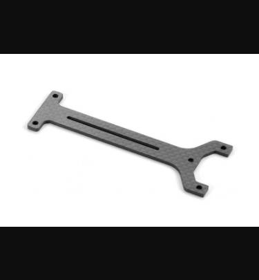 Xray - Xray Spare Parts GRAPHITE REAR UPPER DECK 2.0MM - XR361164