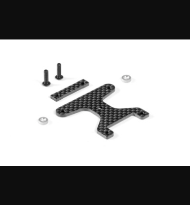 Xray - Xray Spare Parts GRAPHITE FRONT UPPER DECK 2.0MM - XR361173