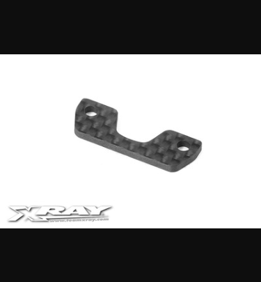 Xray - Xray Spare Parts GRAPHITE REAR LOWER BRACE 2.0MM - XR361181