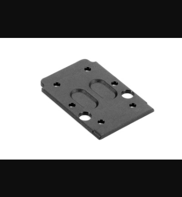 Xray - Xray Spare Parts COMPOSITE REAR CHASSIS PLATE - XR361262