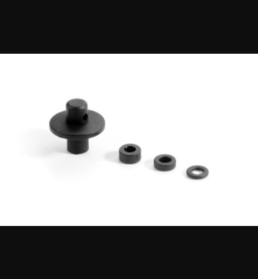Xray - Xray Spare Parts BODY MOUNT - SHORT + SHIMS - SET - XR361321