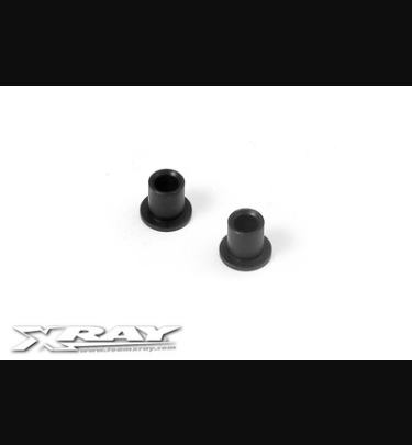 Xray - Xray Spare Parts STEEL STEERING BUSHING - SHORT - NICKEL COATED (2) - XR362290