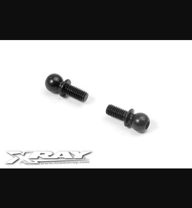 Xray - Xray Spare Parts BALL END 4.9MM WITH 6MM THREAD (2) - XR362650