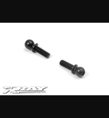 Xray - Xray Spare Parts BALL END 4.9MM WITH 8MM THREAD (2) - XR362651