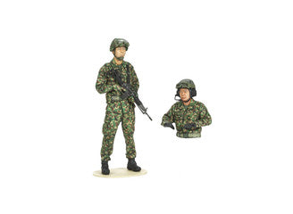 Tamiya - 1/16 JGSDF Tank Crew Set - 36316 TAMIYA 1/16 MILITARY