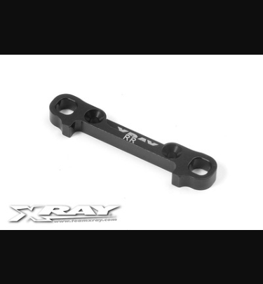 Xray - Xray Spare Parts ALU REAR LOWER SUSP. HOLDER - REAR - 7075 T6 (5MM) - XR363320