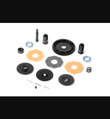 Xray - Xray Spare Parts XB4 MULTI-ADJUSTABLE SLIPPER CLUTCH (MSC) - SET - XR364100