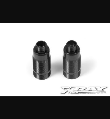Xray - Xray Spare Parts ALU FRONT SHOCK BODY - V3 (2) - XR368120