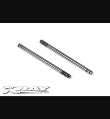 Xray - Xray Spare Parts REAR HARDENED SHOCK SHAFT 49MM (2) - XR368260