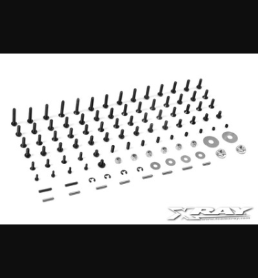 Xray - Xray Spare Parts XB4 MOUNTING HARDWARE PACKAGE - SET - XR369300