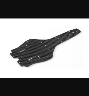 Xray - Xray Spare Parts X1 CHASSIS - 2.0MM GRAPHITE - XR371005