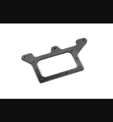 Xray - Xray Spare Parts X12'15 GRAPHITE 2.5MM REAR POD LOWER PLATE - XR371146