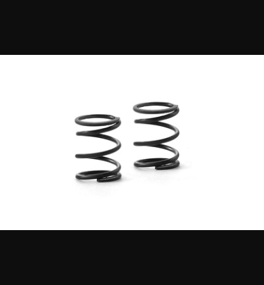 Xray - Xray Spare Parts SPRING 4.05 COILS 3.6x6x0.45MM, C=2.5 - BLACK (SOFT) (2) - XR372178