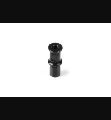 Xray - Xray Spare Parts X1 ALU STEERING PIVOT SHAFT - BLACK - XR372550-K