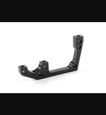 Xray - Xray Spare Parts X12'17 ALU REAR BULKHEAD - LEFT - XR373024