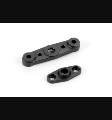 Xray - Xray Spare Parts COMPOSITE LOWER & UPPER PIVOT BRACE - LOW ROLL-CENTER - HARD - V2 - XR373092