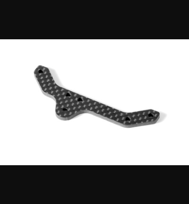 Xray - Xray Spare Parts X1'16 REAR POD UPPER PLATE - 2.5MM GRAPHITE - XR373548