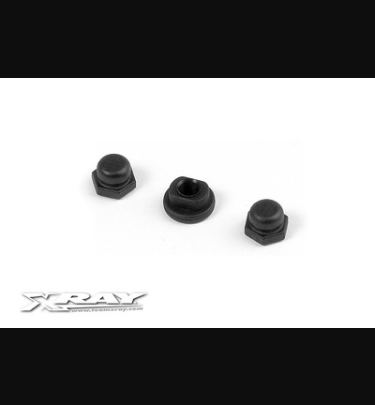 Xray - Xray Spare Parts COMPOSITE SPRING HOLDER & NUT (2+1) - XR373590
