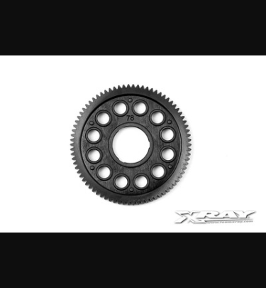 Xray - Xray Spare Parts COMPOSITE SPUR GEAR - 78T / 64P - XR375878