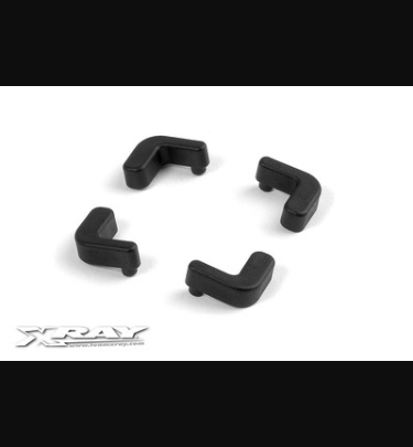 Xray - Xray Spare Parts COMPOSITE LiPo BATTERY BACKSTOP (2) - XR376130